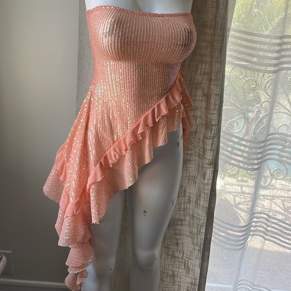 sequin tube top - Picture 1 of 17